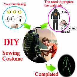 Glow-in-the-Dark Costume Kit