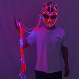 Glow-Up LED Monster Helmet