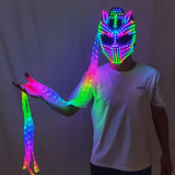 Glow-Up LED Monster Helmet